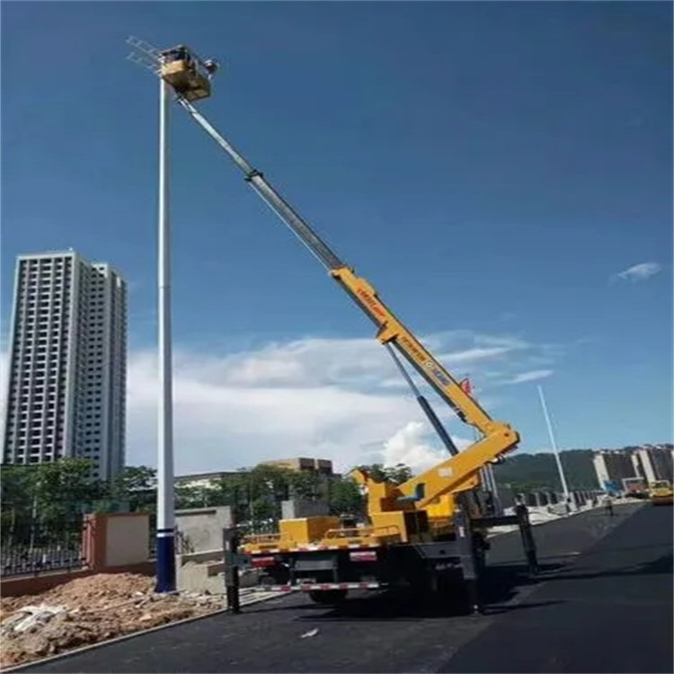 泗洪县维修路灯的曲臂升降车出租